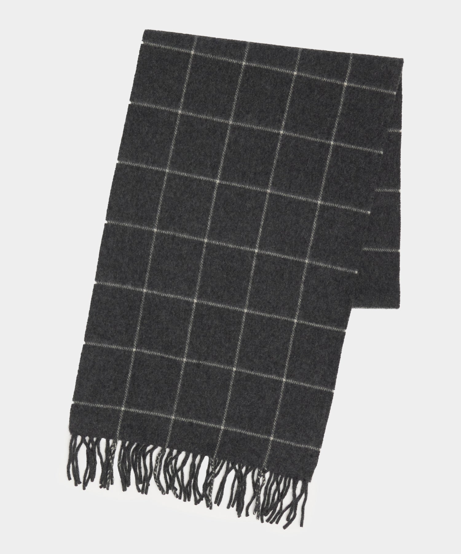 Todd Snyder x Joshua Ellis Cashmere Windowpane Scarf