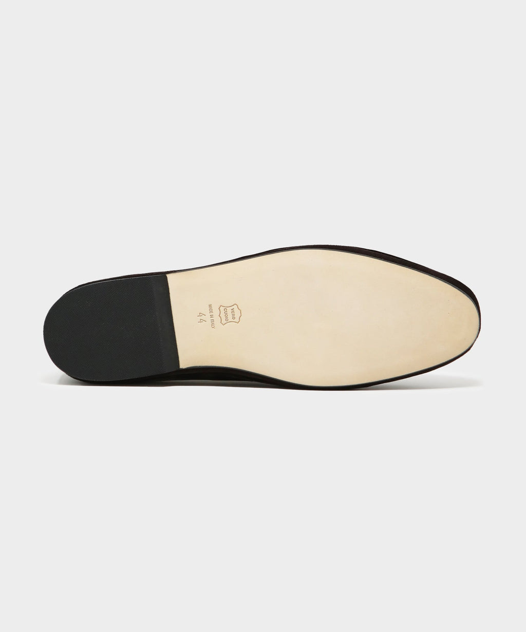 Todd Snyder x Rubinacci Velour Marphy Loafer