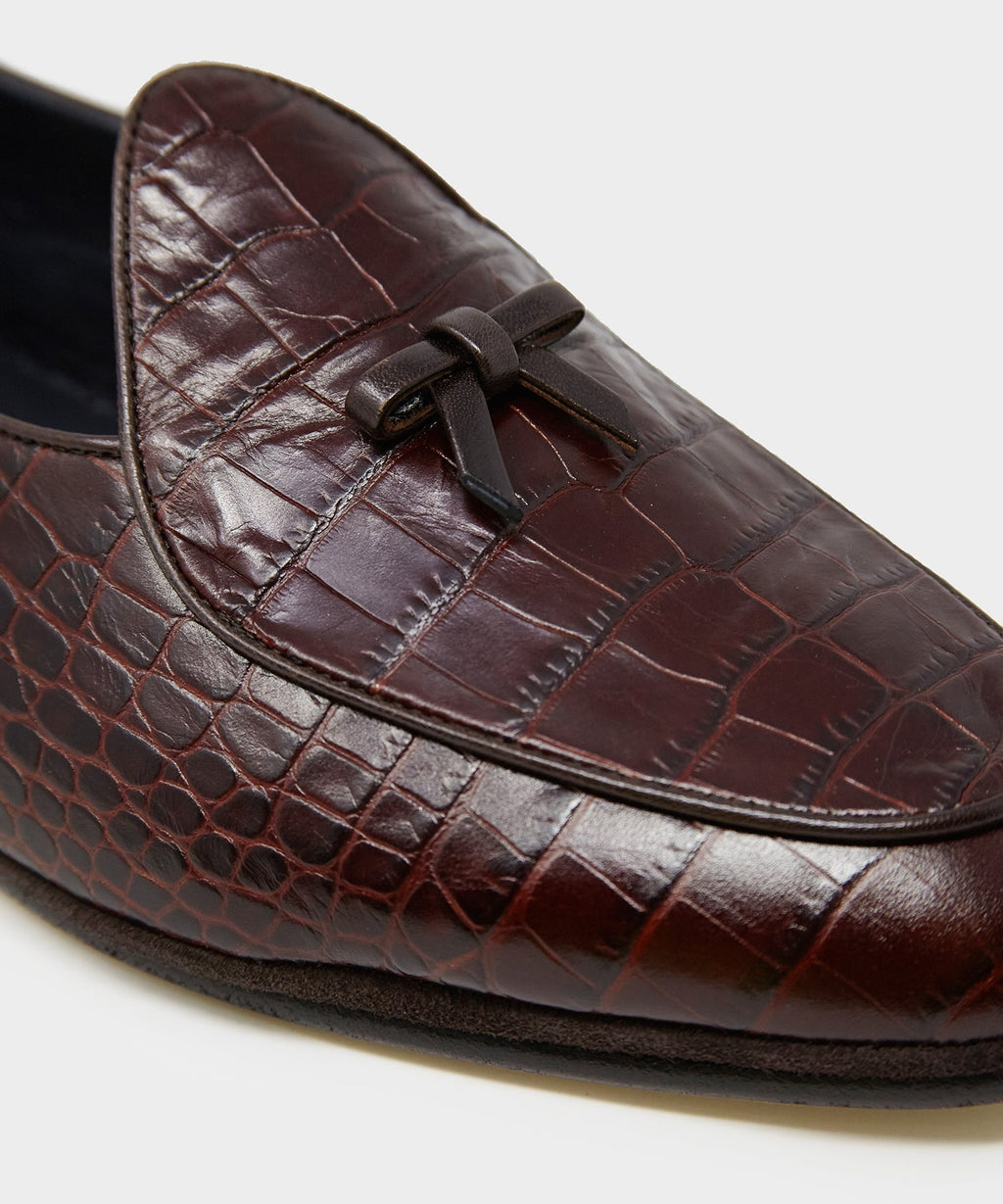 Todd Snyder x Rubinacci Croc Marphy Loafer