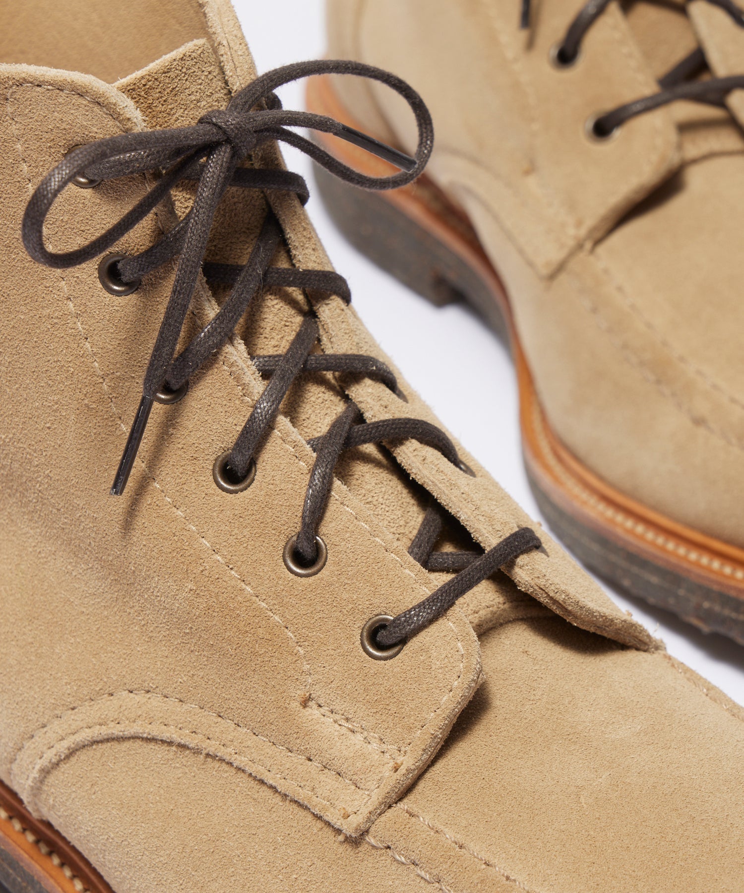 Todd Snyder x Sanders Apron Suede Boot