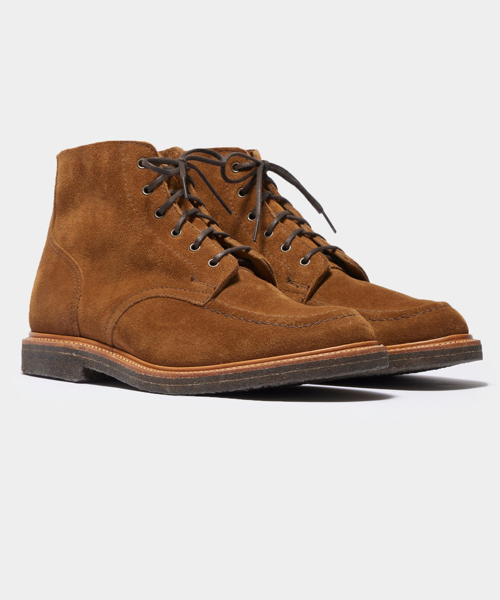 Todd Snyder x Sanders Apron Suede Boot