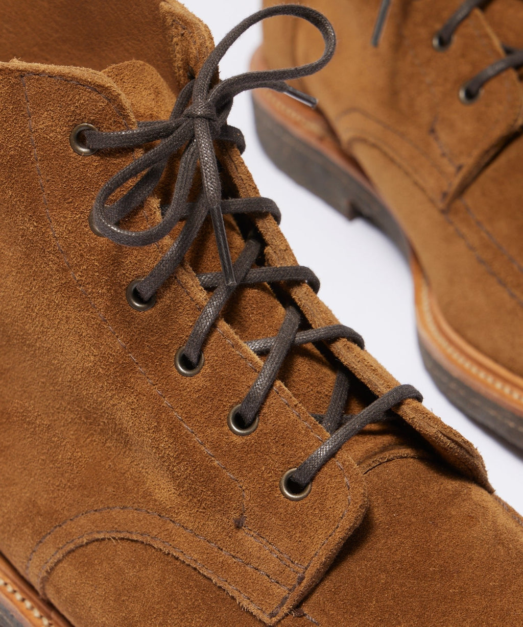 Todd Snyder x Sanders Apron Suede Boot