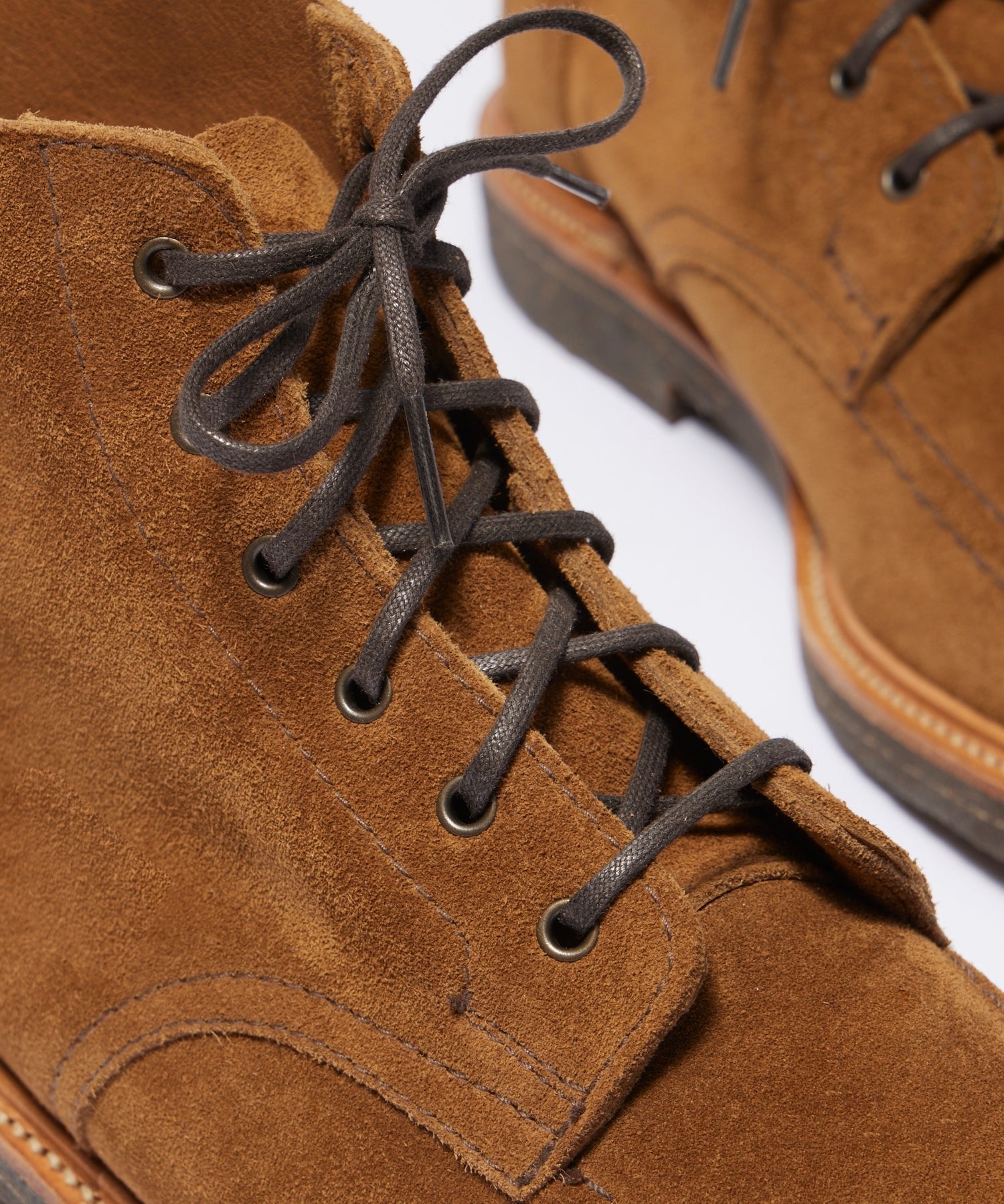 Todd Snyder x Sanders Apron Suede Boot