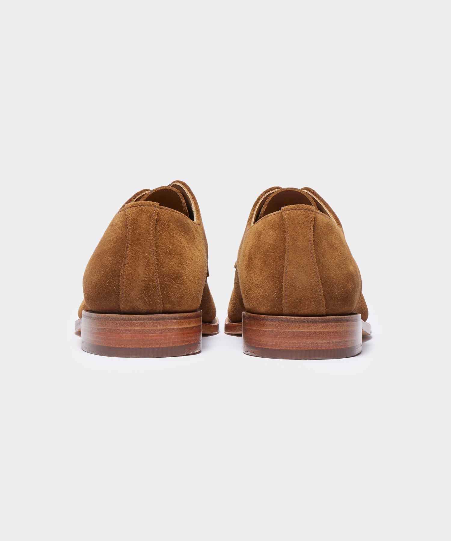 Todd Snyder x Sanders Archie Unconstructed Lace-Up Suede Derby