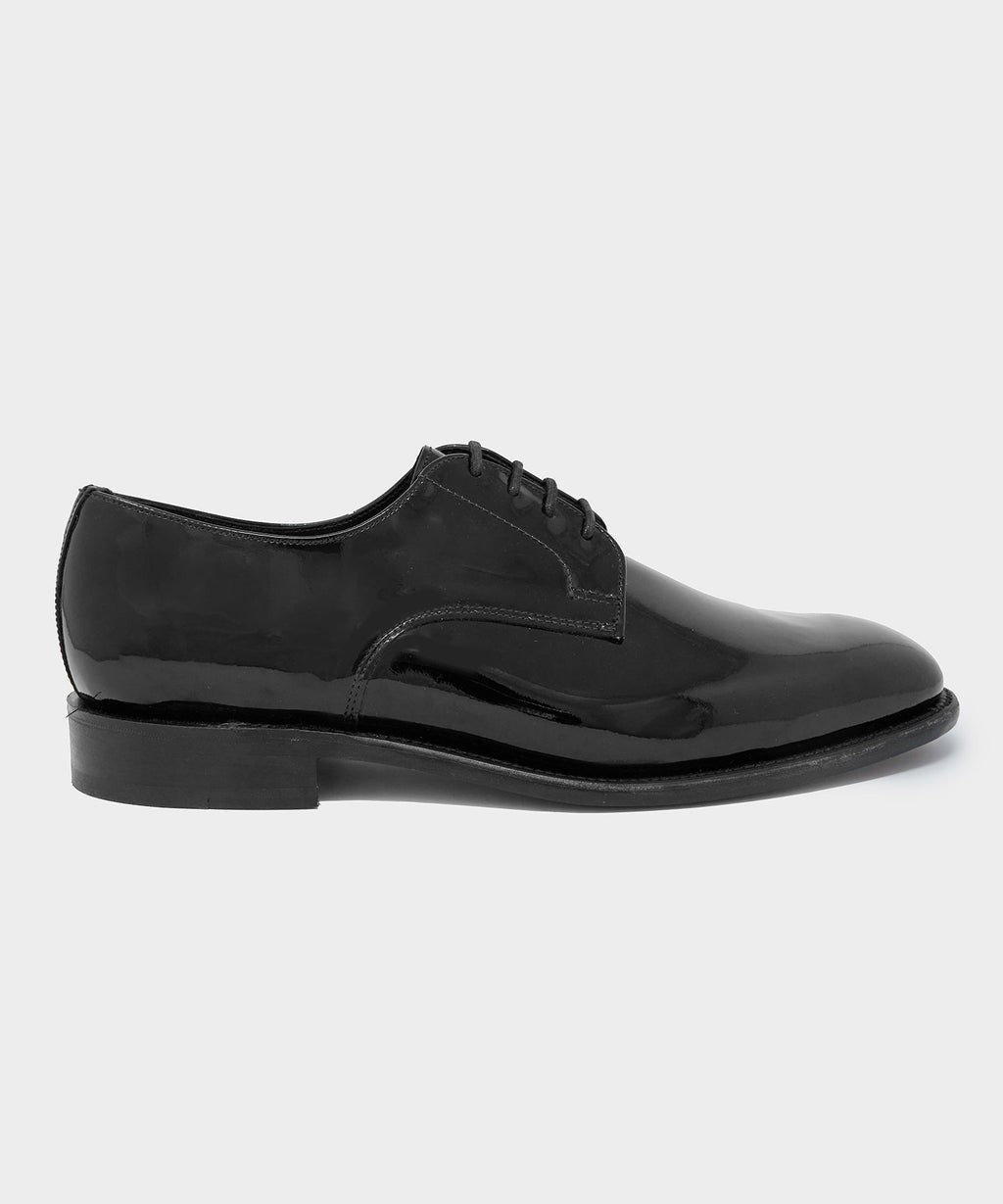 Todd Snyder x Sanders Patent Leather Gibson Derby