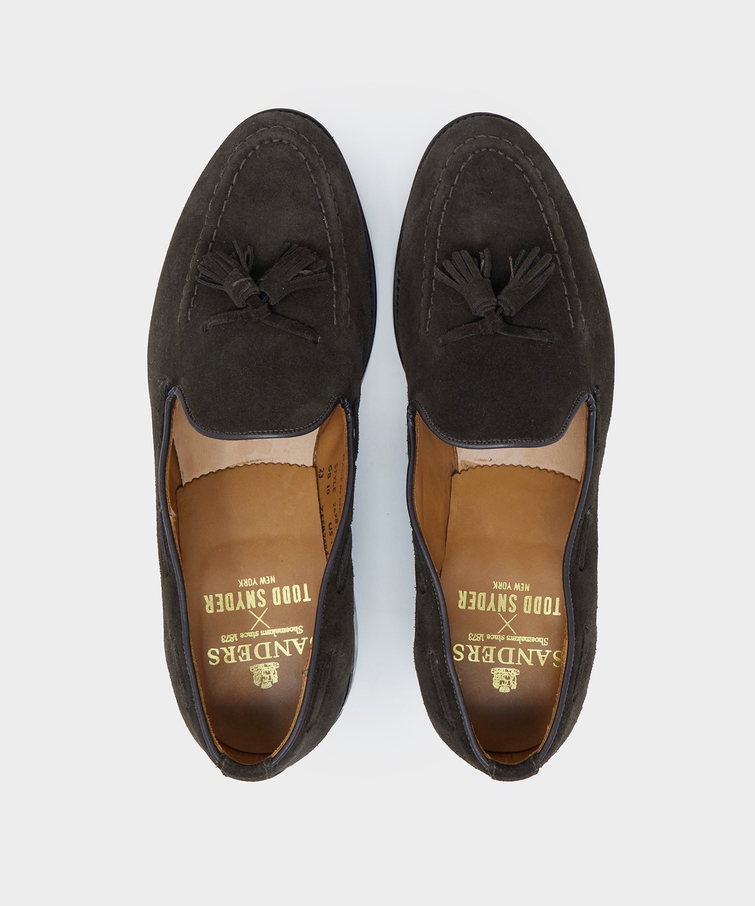 Todd Snyder x Sanders Tassel Loafer