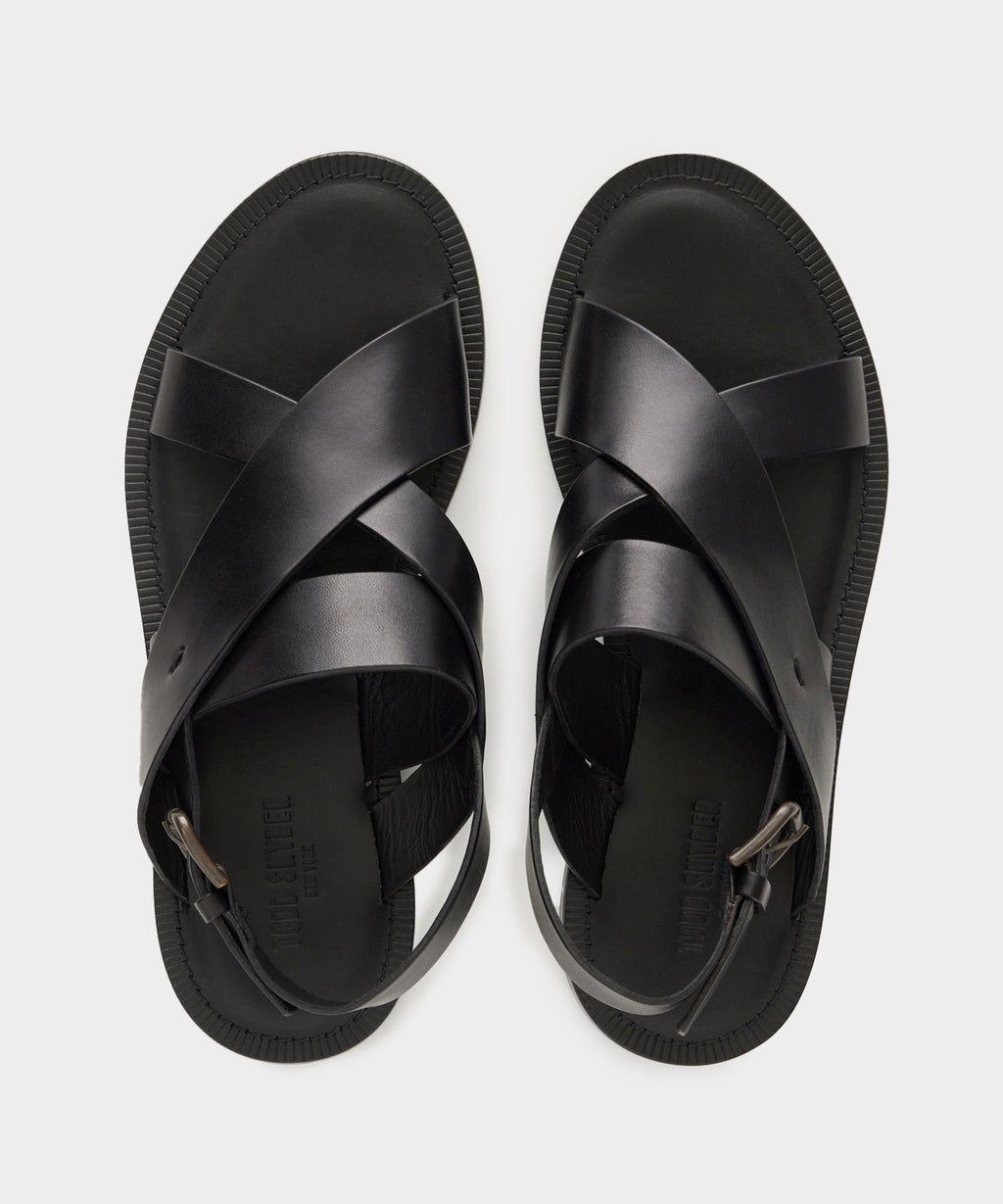 Tuscan Leather Crossover Backstrap Sandal