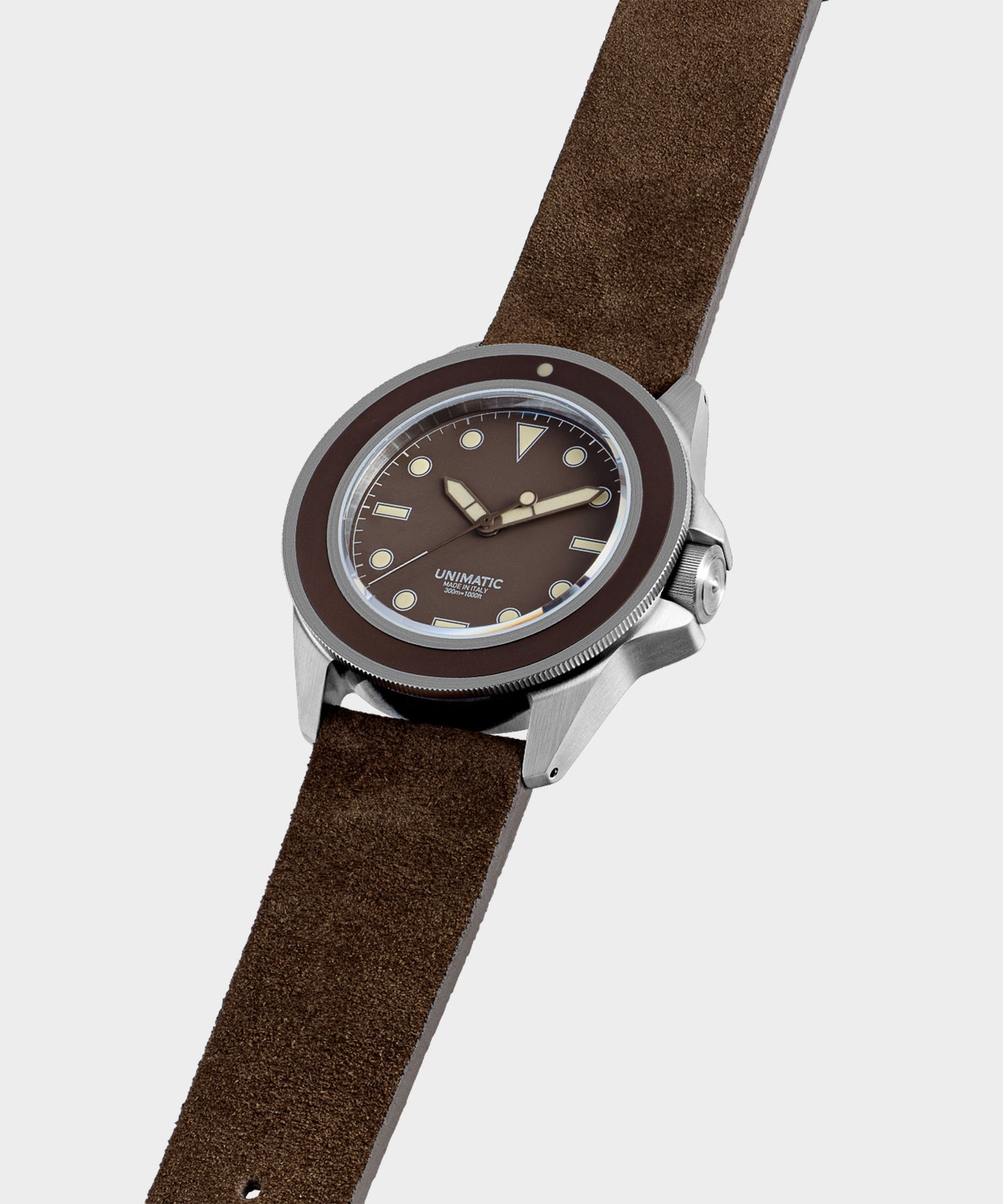 Unimatic U1S Modello Uno Watch in Brown