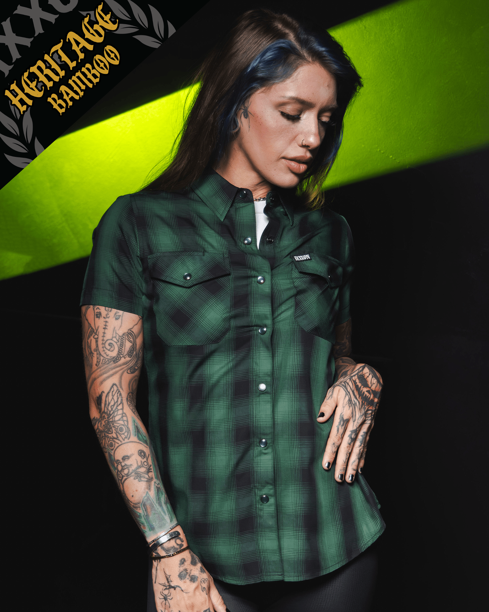 Women's Absinthe Heritage Bamboo Short Sleeve