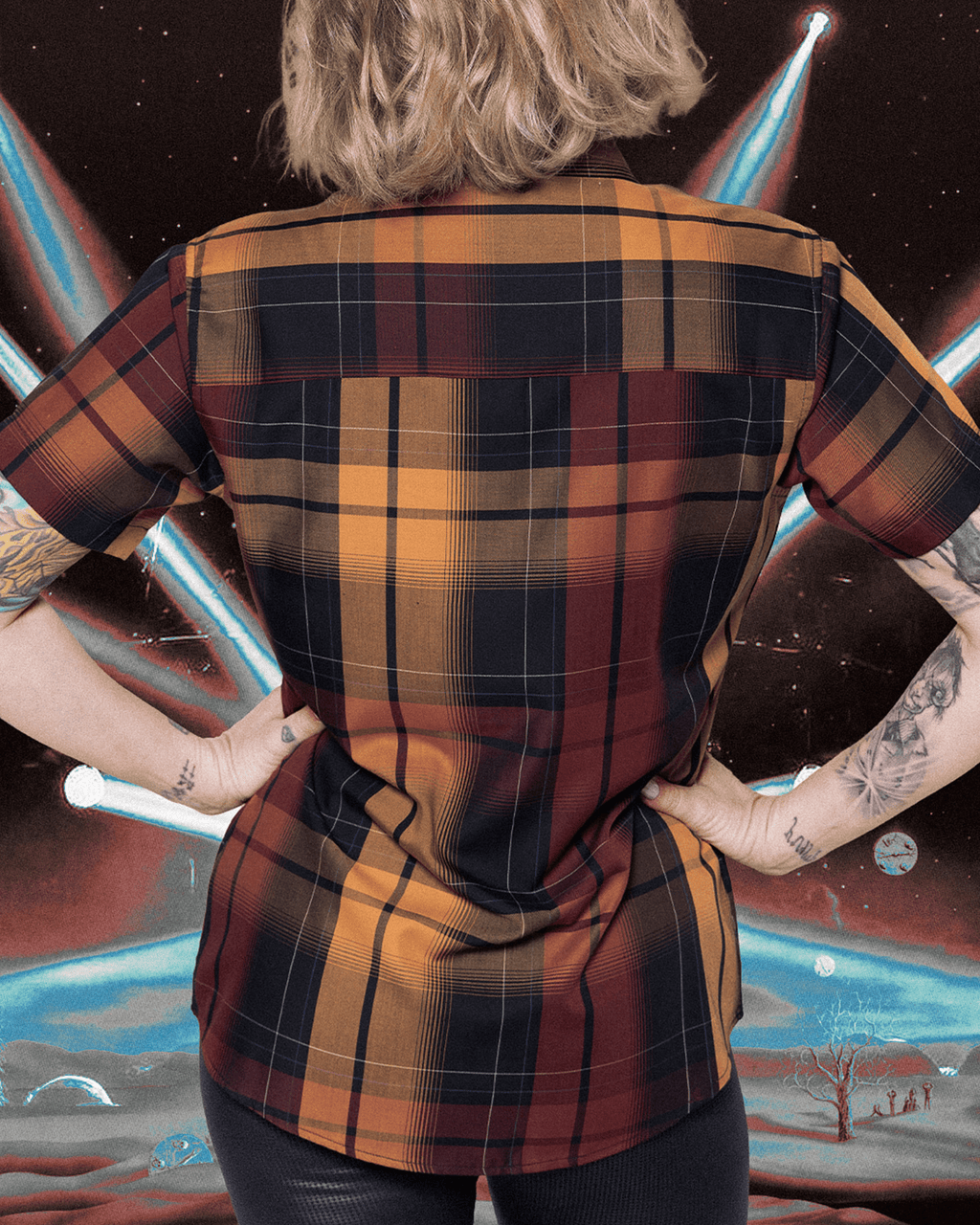 Women's Anthrax: Persistence of Time Bamboo Short Sleeve