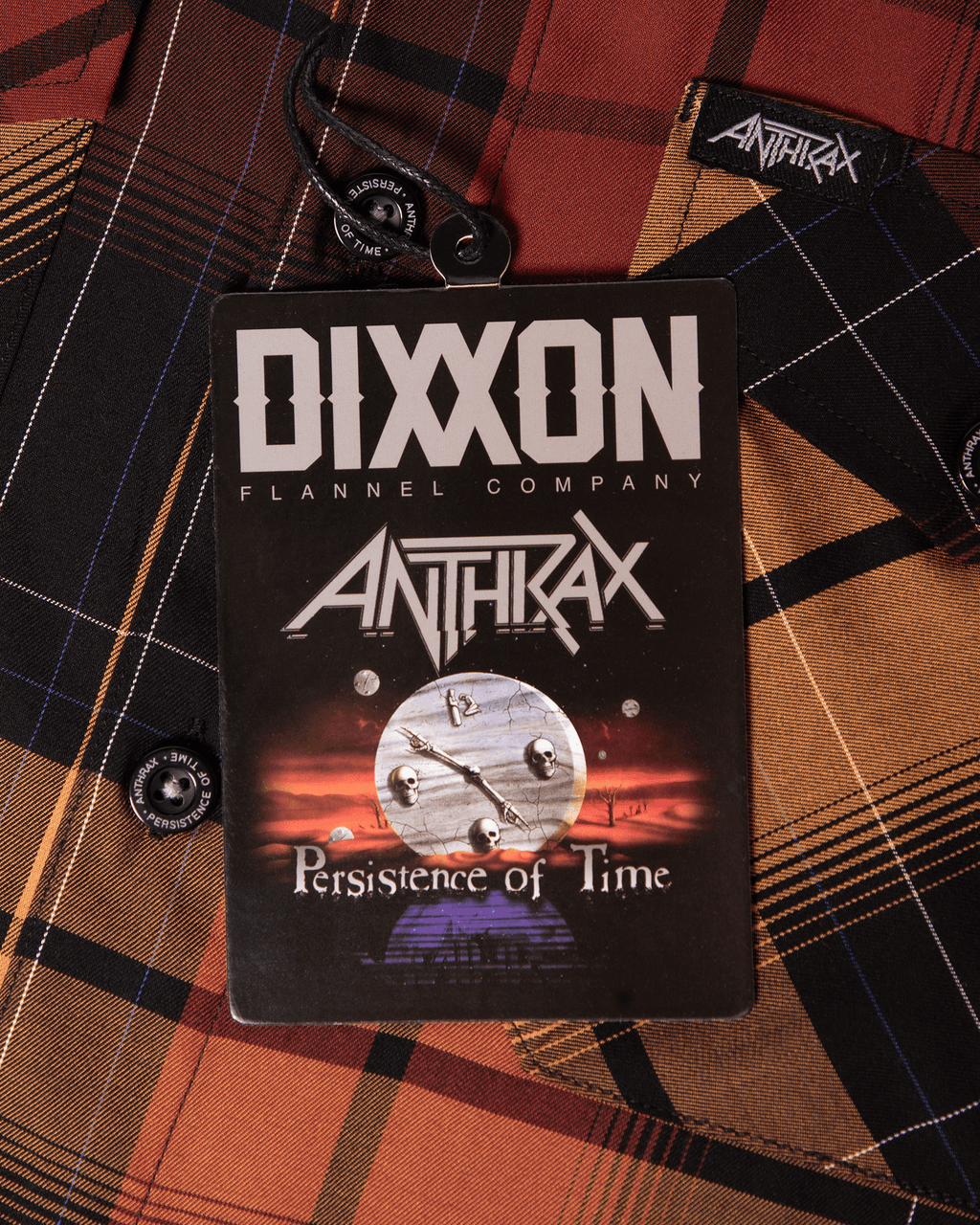 Women's Anthrax: Persistence of Time Bamboo Short Sleeve