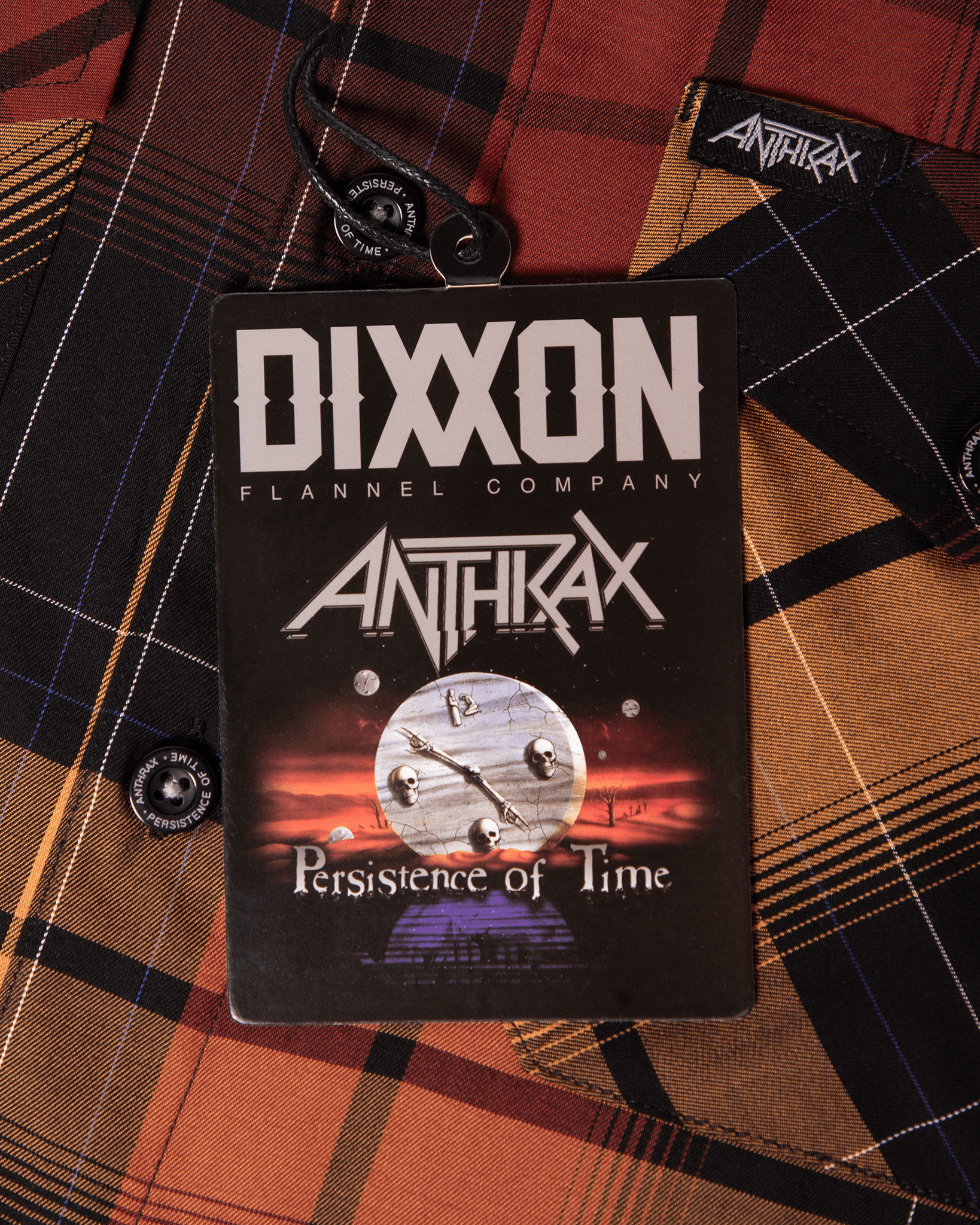 Women's Anthrax: Persistence of Time Bamboo Short Sleeve