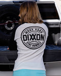 Women's Black Nuevo Corpo Raglan 3/4 Tee - White