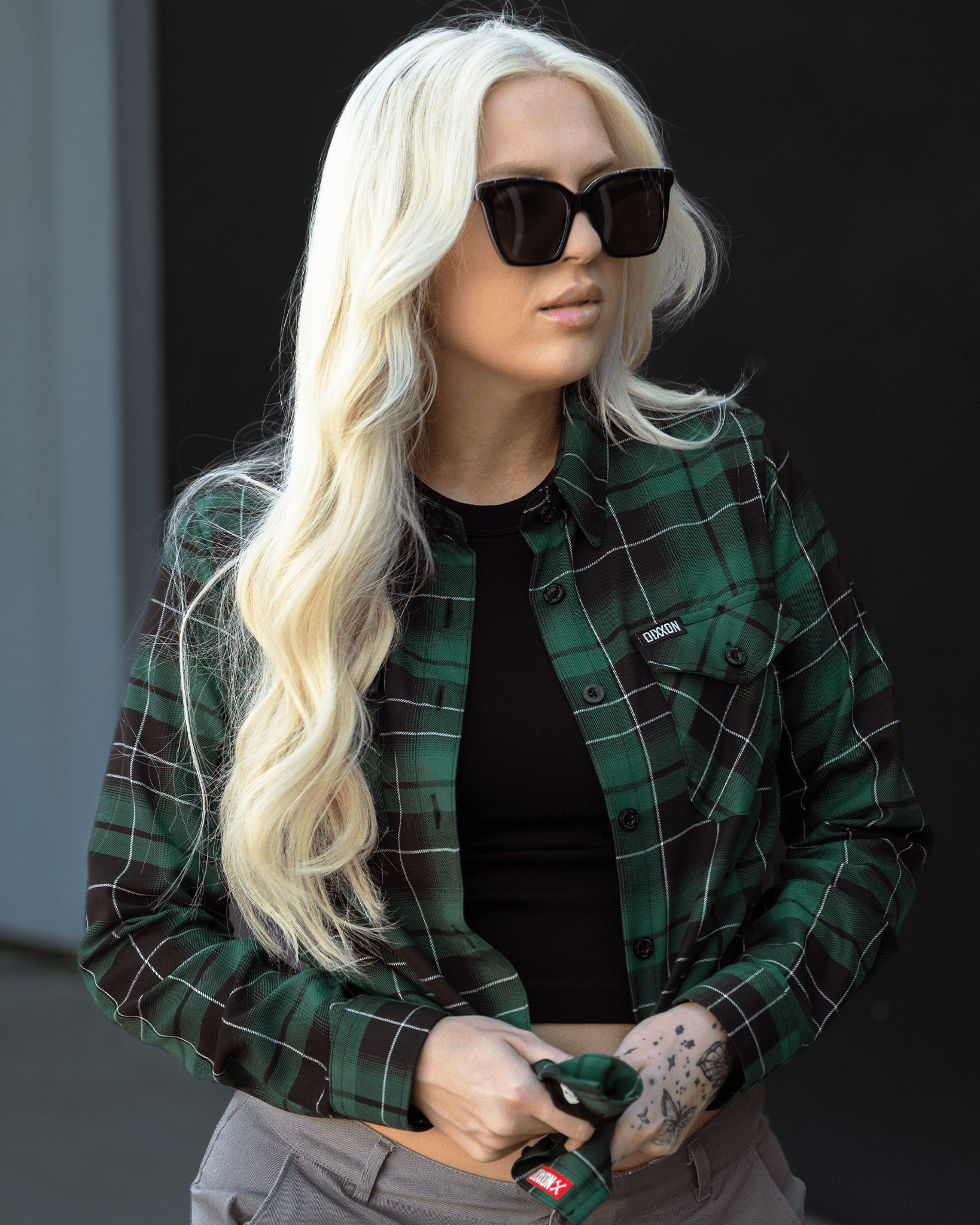 Women's BRG Flannel