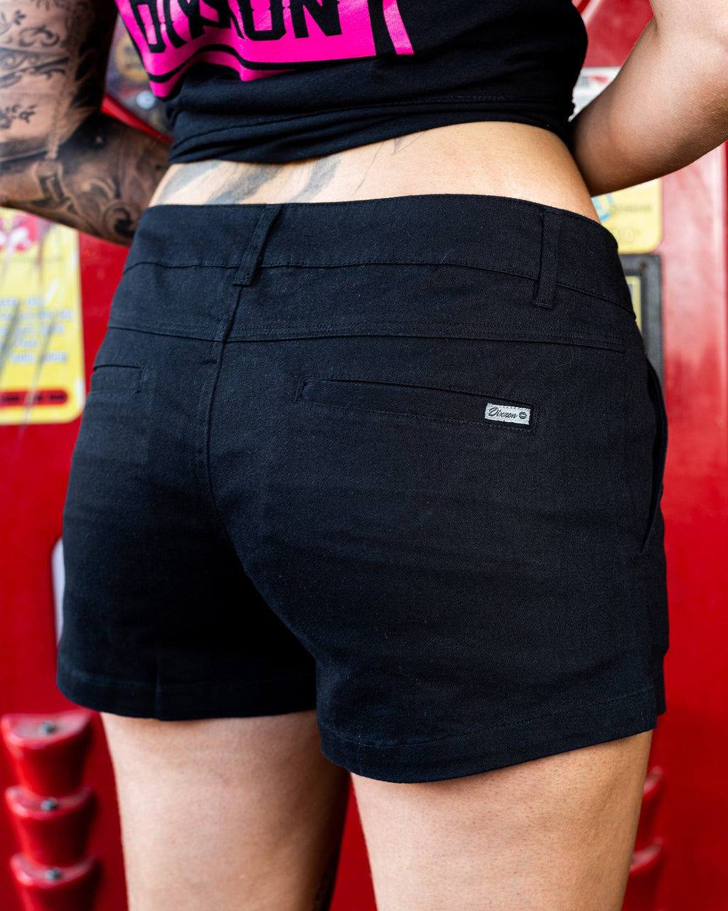Women's Chino Shorts - Black