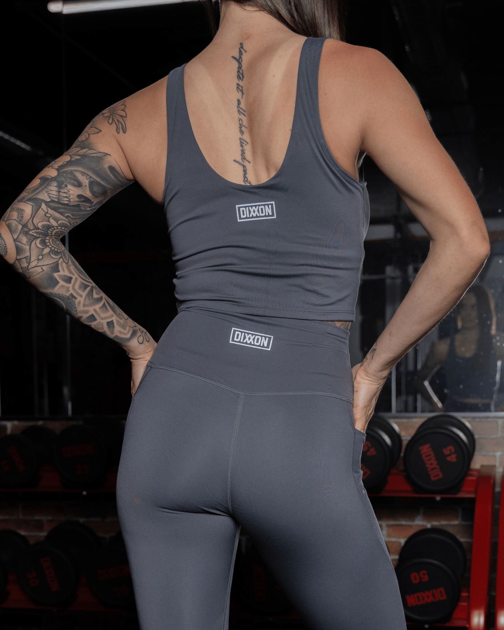 Women's Classic Crop Top - Charcoal Gray