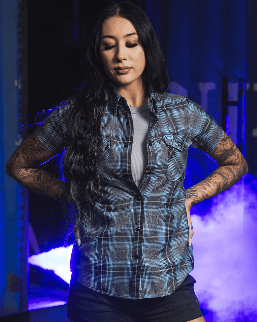 Women's Cyanide 3.0 Short Sleeve Flannel