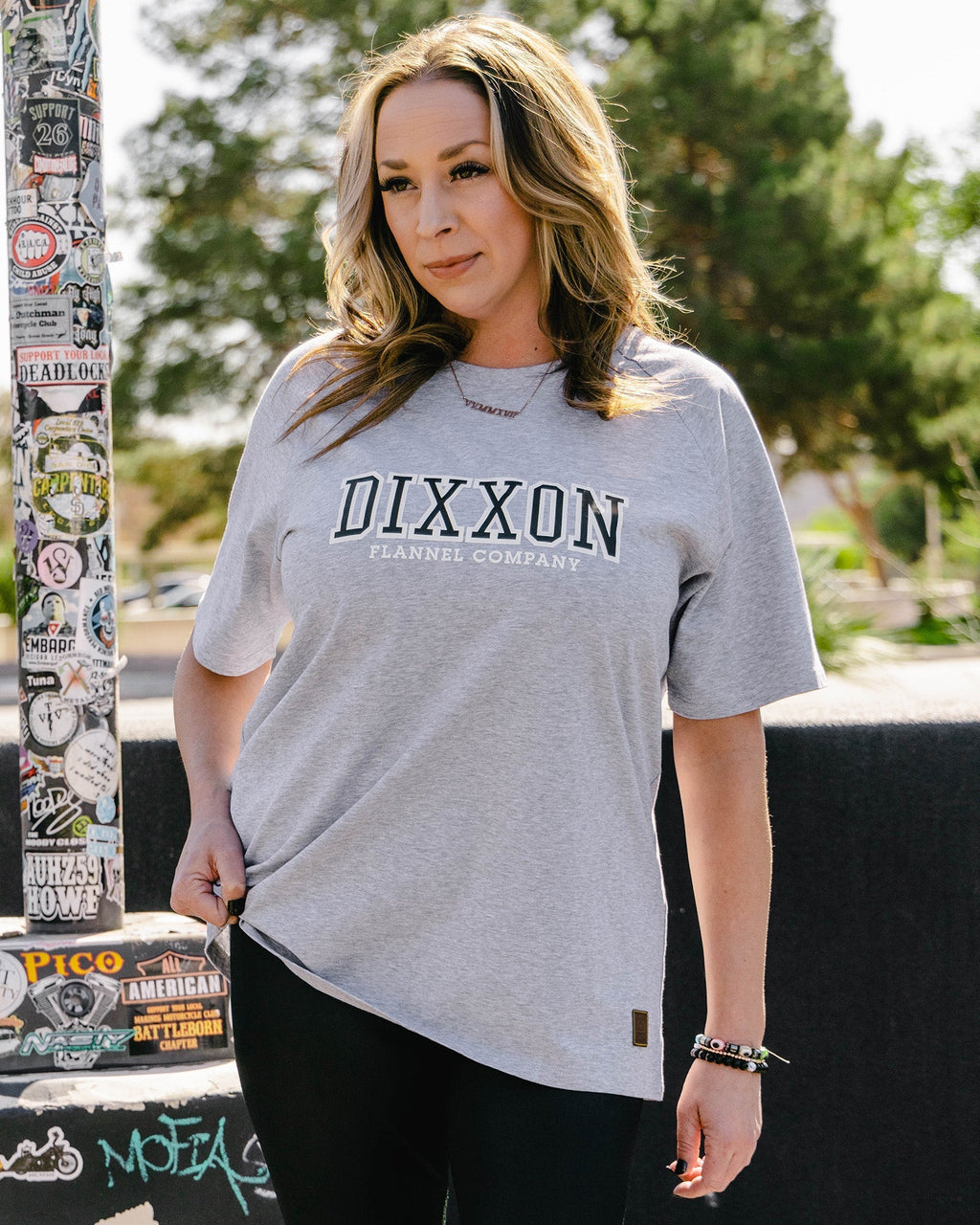 Women's DFCO Acid Wash T-Shirt - Gray