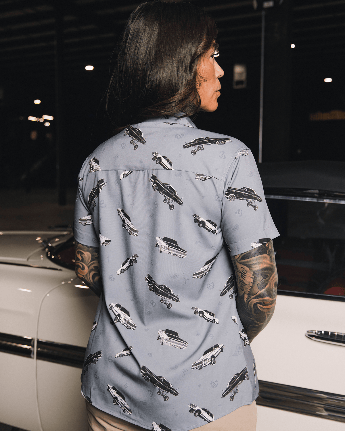 Women's Dippin' Party Shirt - Gray