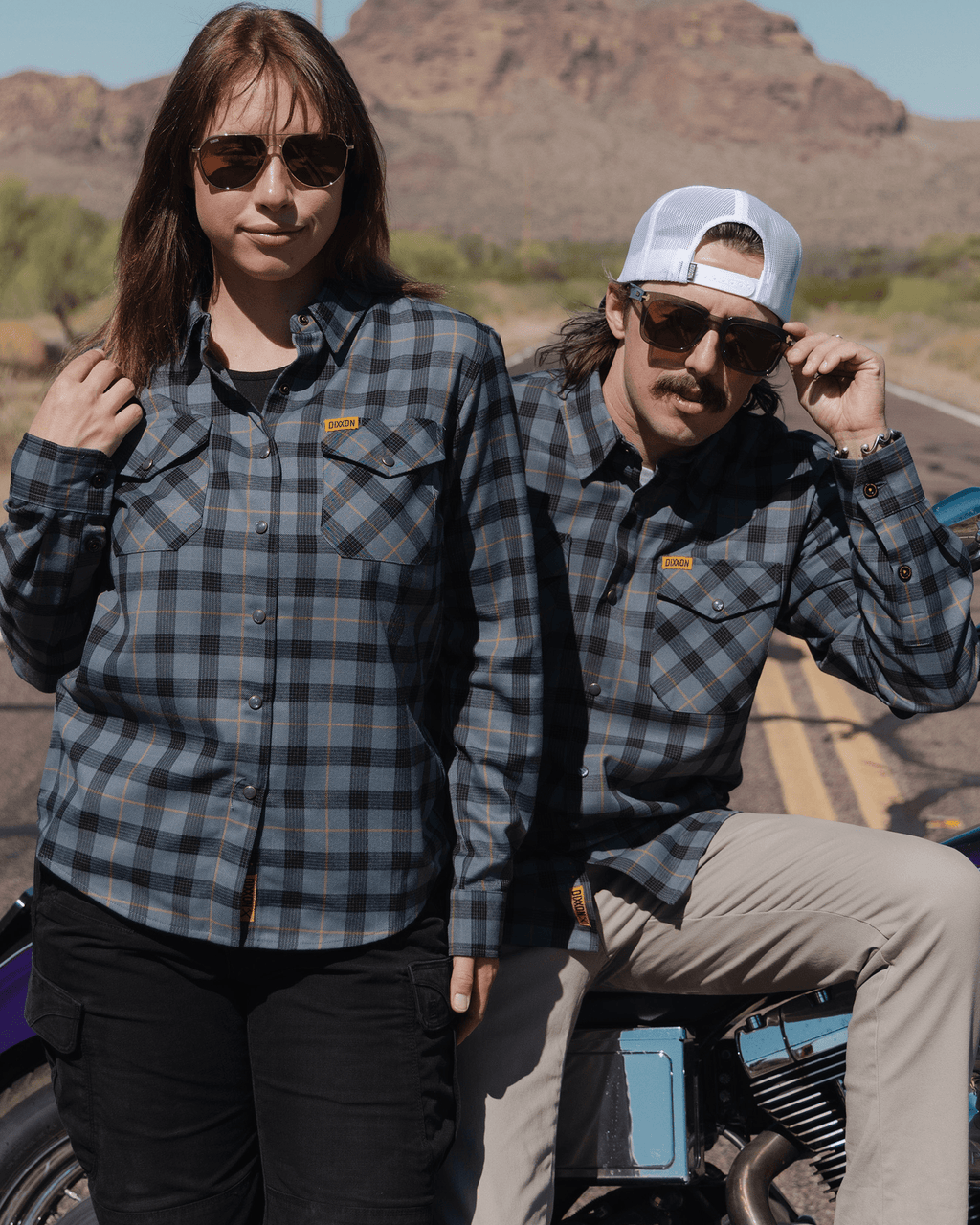 Women's Highway Ribbons Flannel