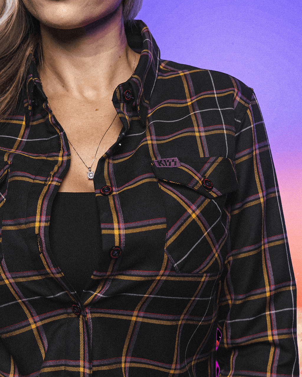 Women's KISS Destroyer Flannel