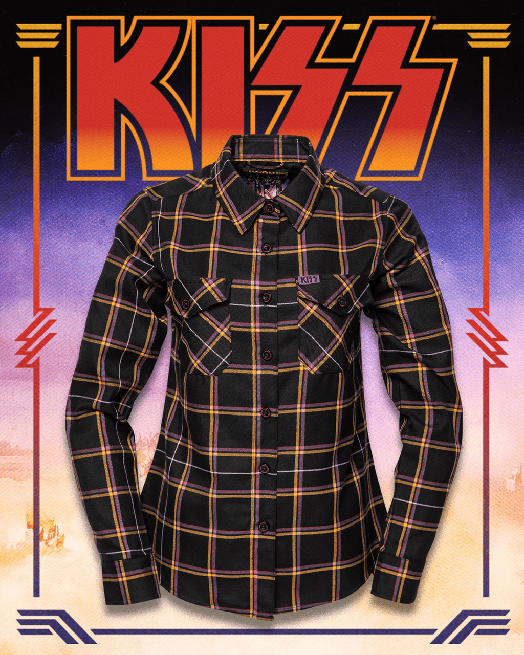 Women's KISS Destroyer Flannel