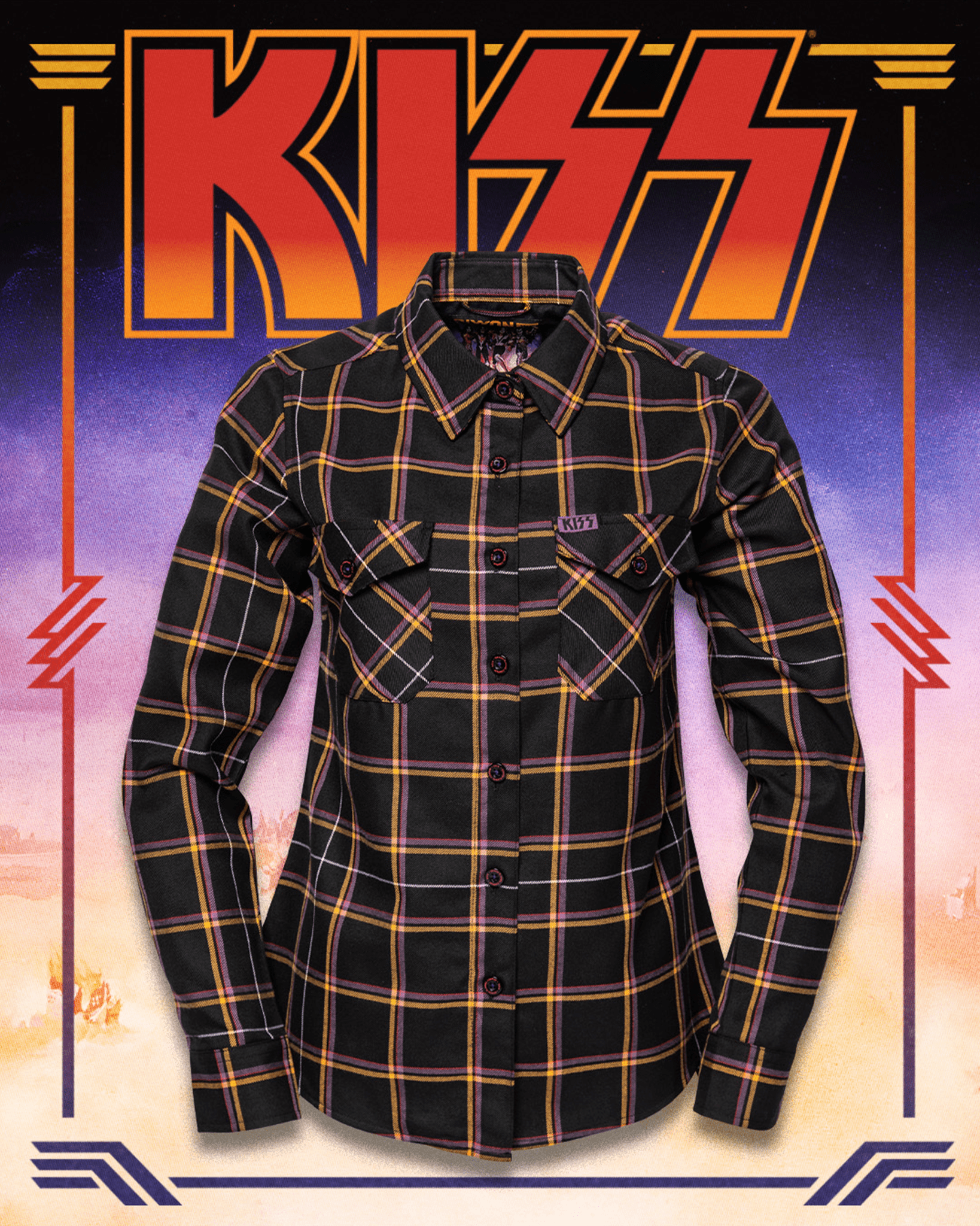 Women's KISS Destroyer Flannel