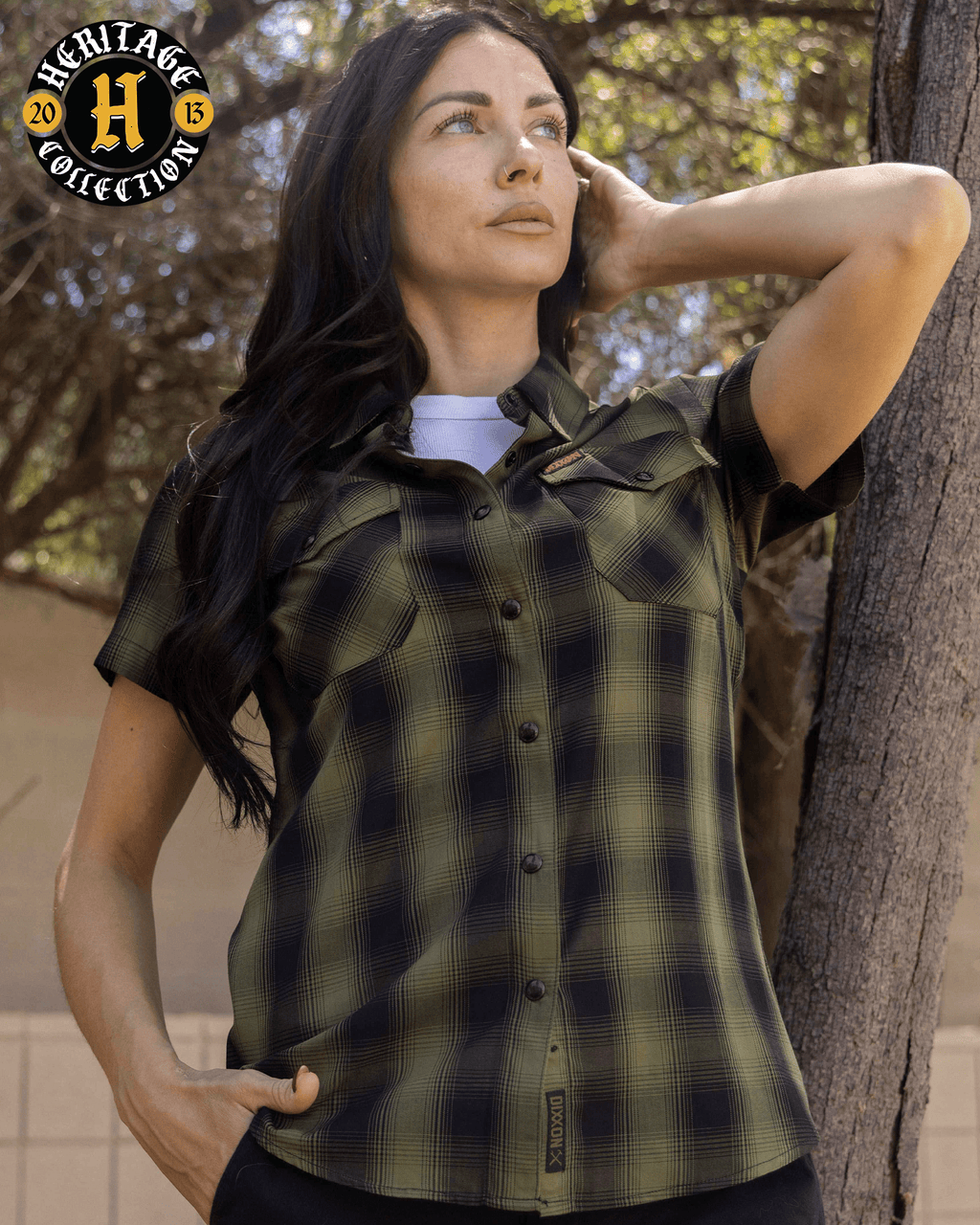 Women's Lone Wolf Heritage Bamboo Short Sleeve