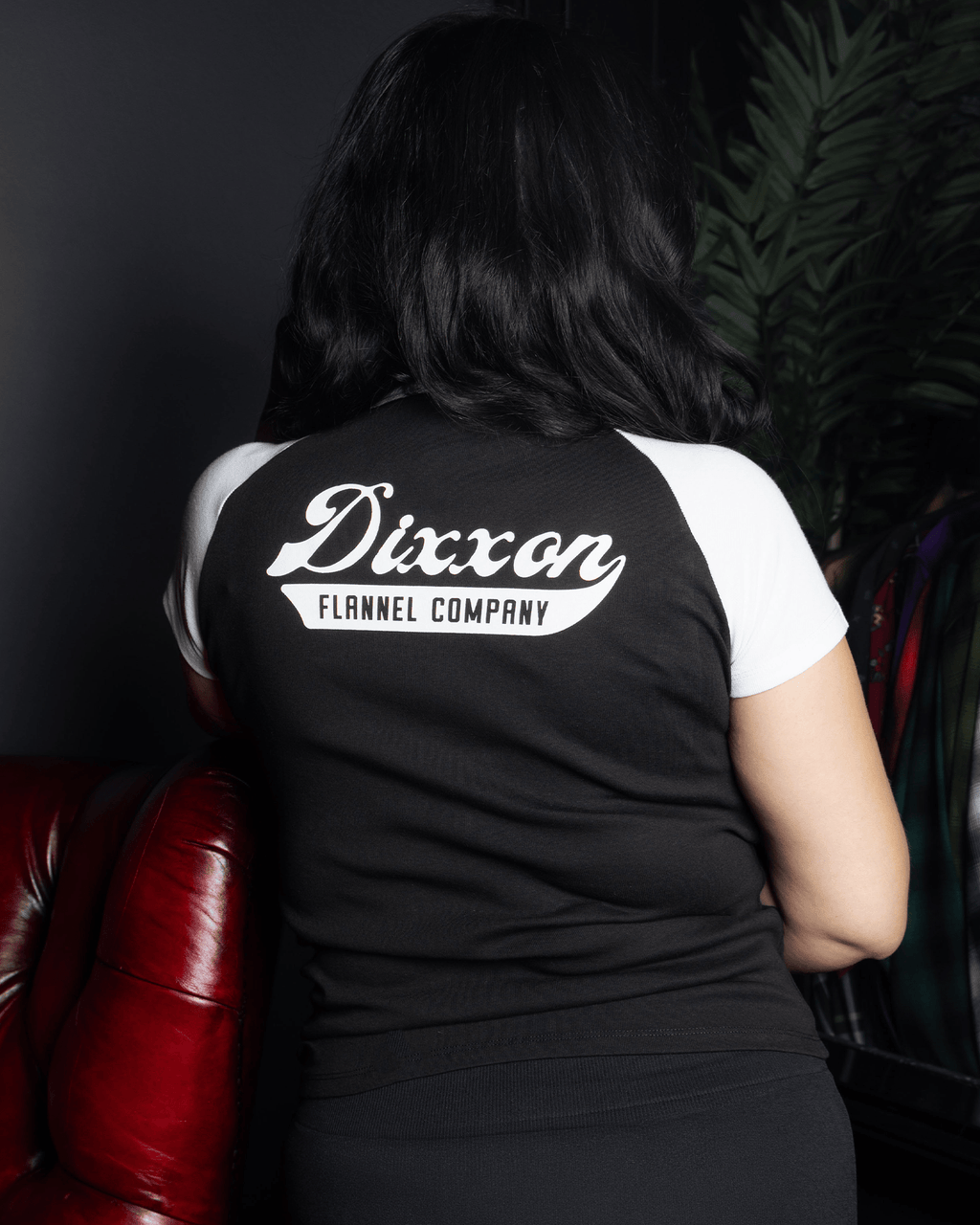 Women's Master Link Raglan Tee - White & Black