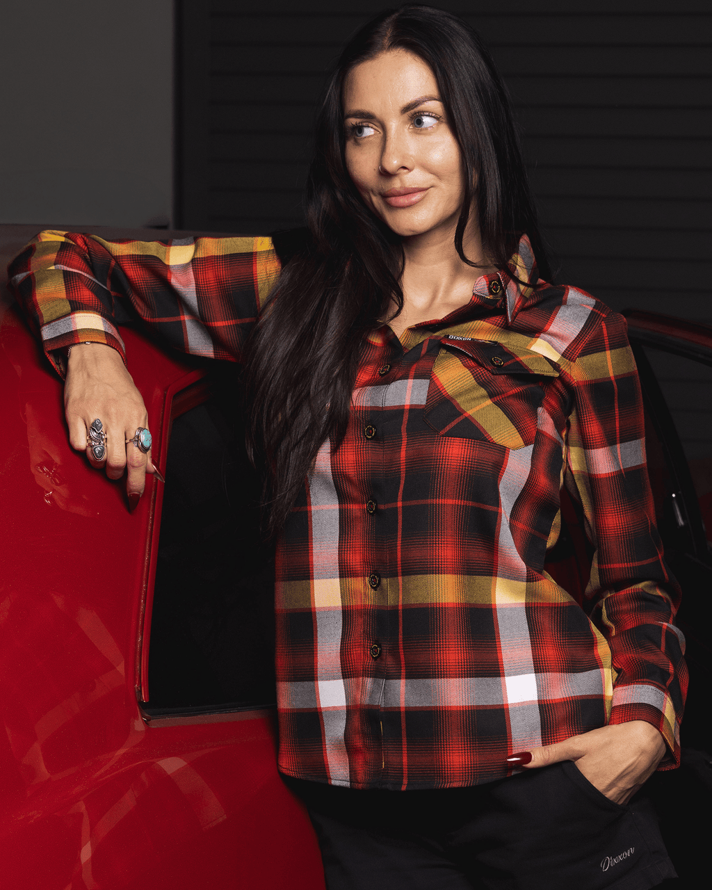 Women's Mr. Horsepower 95th Anniversary Flannel