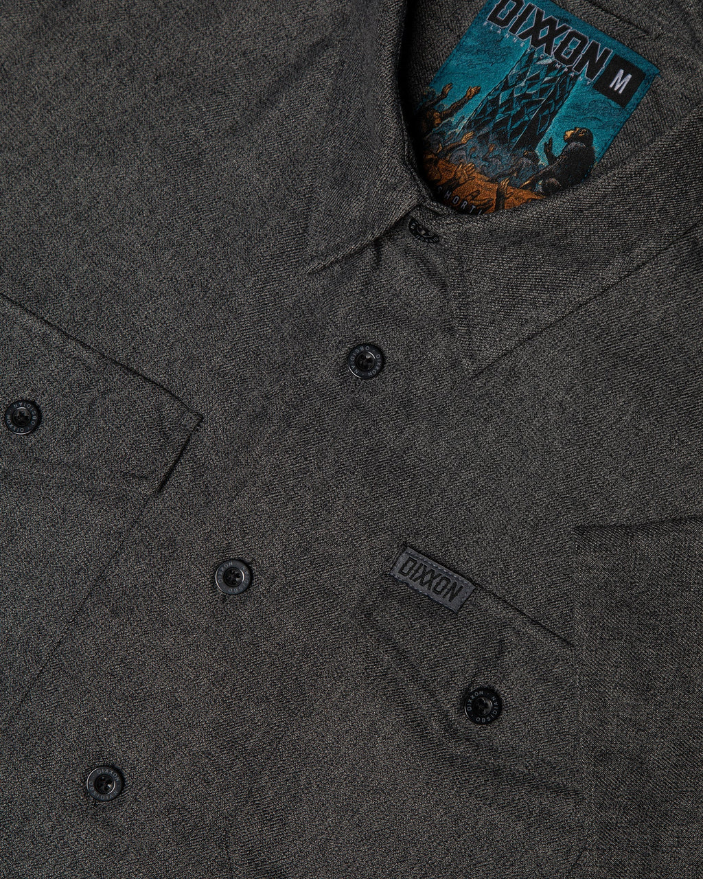 Women's Obsidian Short Sleeve Flannel