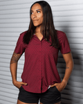 Women's Party Hammers Party Shirt - Maroon & Black