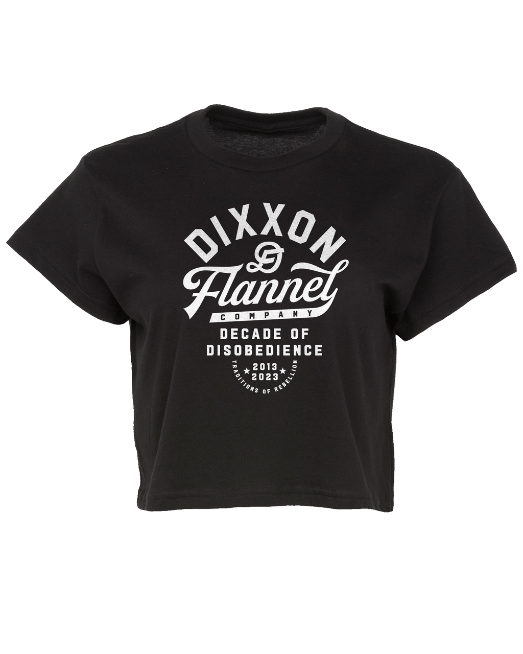 Women's Pastime Crop Top - Black