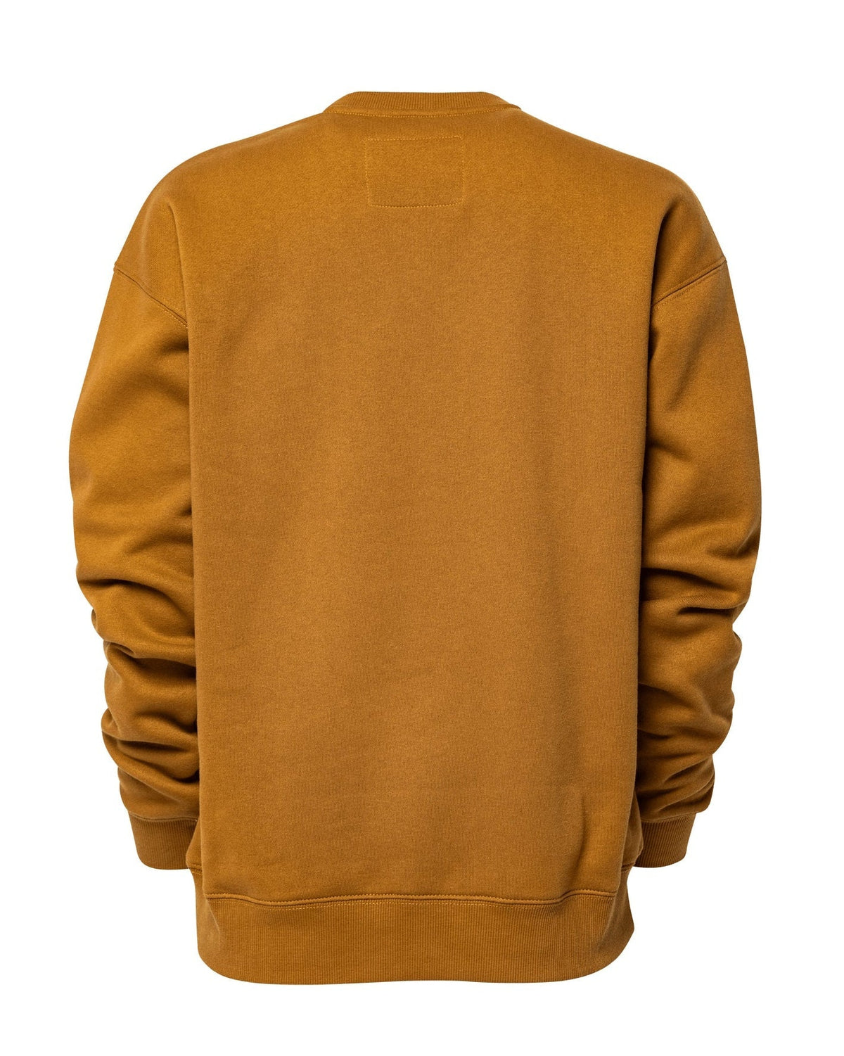 Women's Pocket Crewneck Sweatshirt - Camel