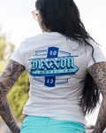 Women's Razors Edge Fitted Tee - White