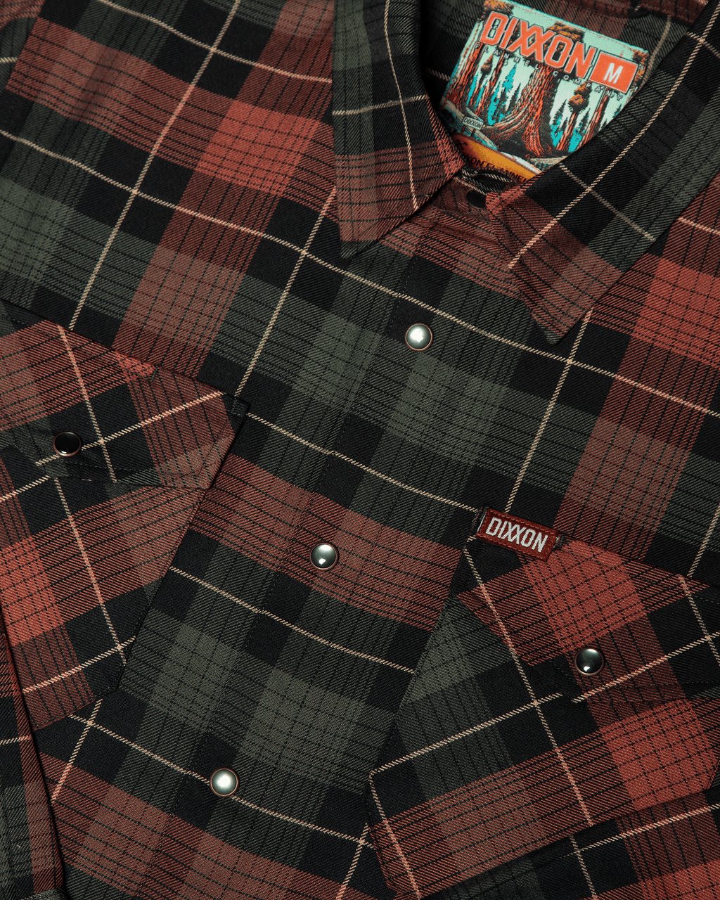 Women's Redwood Forest Flannel - This Land Series