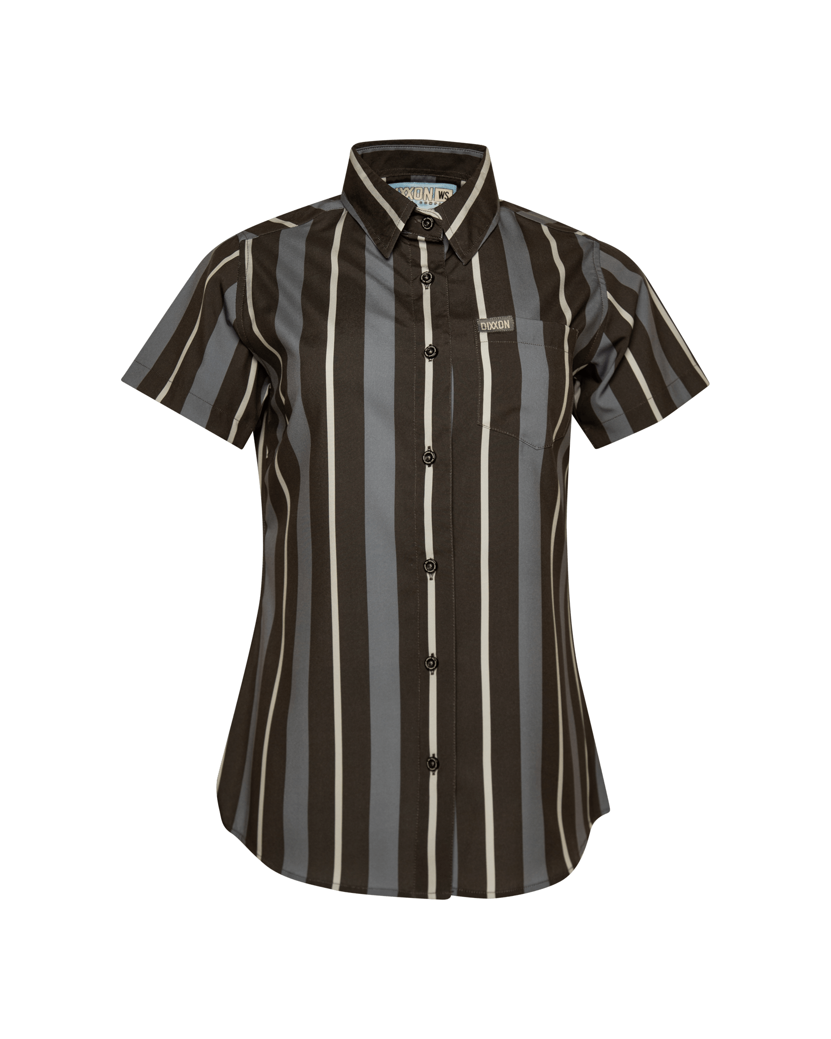 Women's The Marina Party Shirt - Gray & Black
