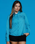 Women's Weezer Blue Album Flannel